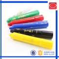 Assorted colors wax material children use rotated neon crayon
